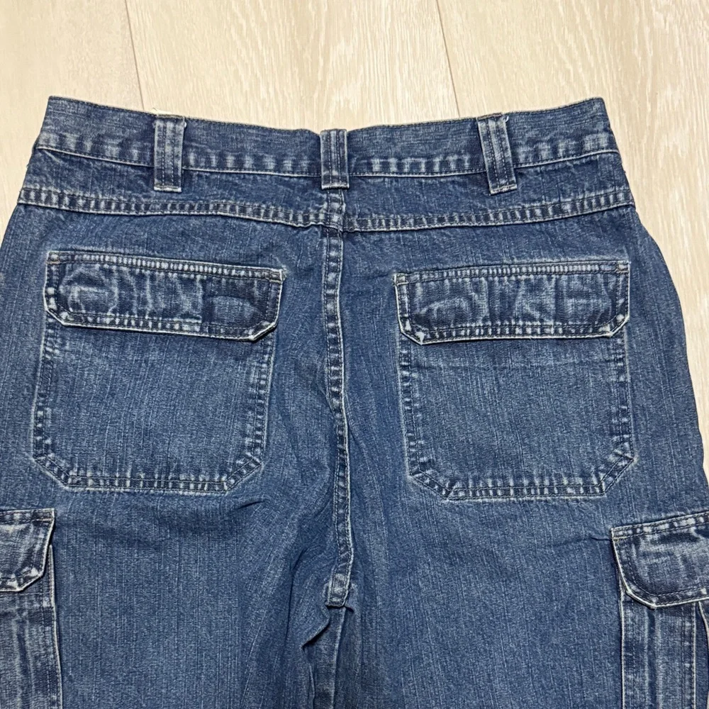 ✨Wrangler Men's Blue Cargo Denim Pants 34x32